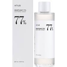 ANUA HEARTLEAF 77% SOOTHING TONER 250ML