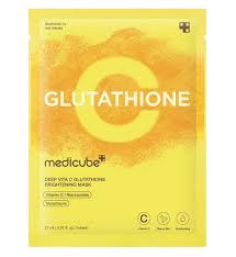 MEDICUBE DEEP VITAMIN C GLUTATHIONE SHEET MASK 27ML