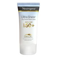 NG ULTRA SHEER SPF 50+ SUNSCREEN DRY TOUCH FACE LOTION 50ML